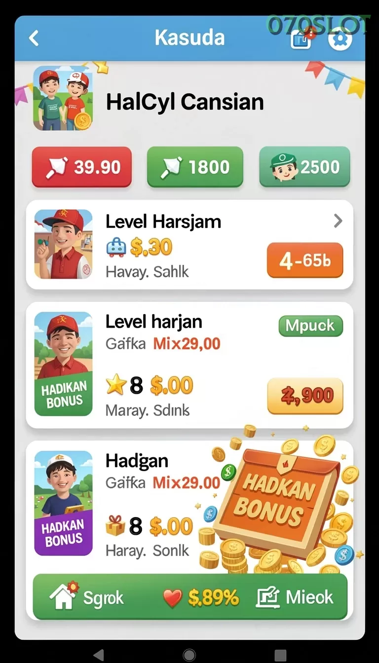 Cuplikan layar INDAAA — pengaturan akun