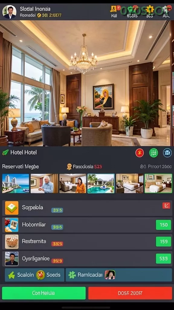 Cuplikan layar CAK4D — menu navigasi